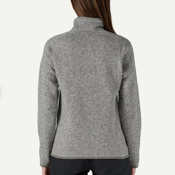 Patagonia Women's Better Sweater 1/4-Zip Fleece In Birch White Size Medium - Picture 15 of 15